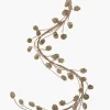 45in Platinum Glitter Mini Pine Cone Garland, Case of 6