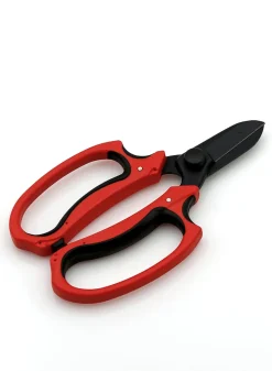 7in Red & Black Floral Scissors