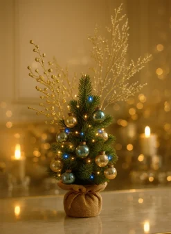 2.5in Round Vintage Glass Ornament Balls, Set of 12