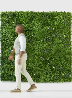 39in Square UV-Resistant Mixed Greens Mat