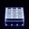 5in Square White Light Base