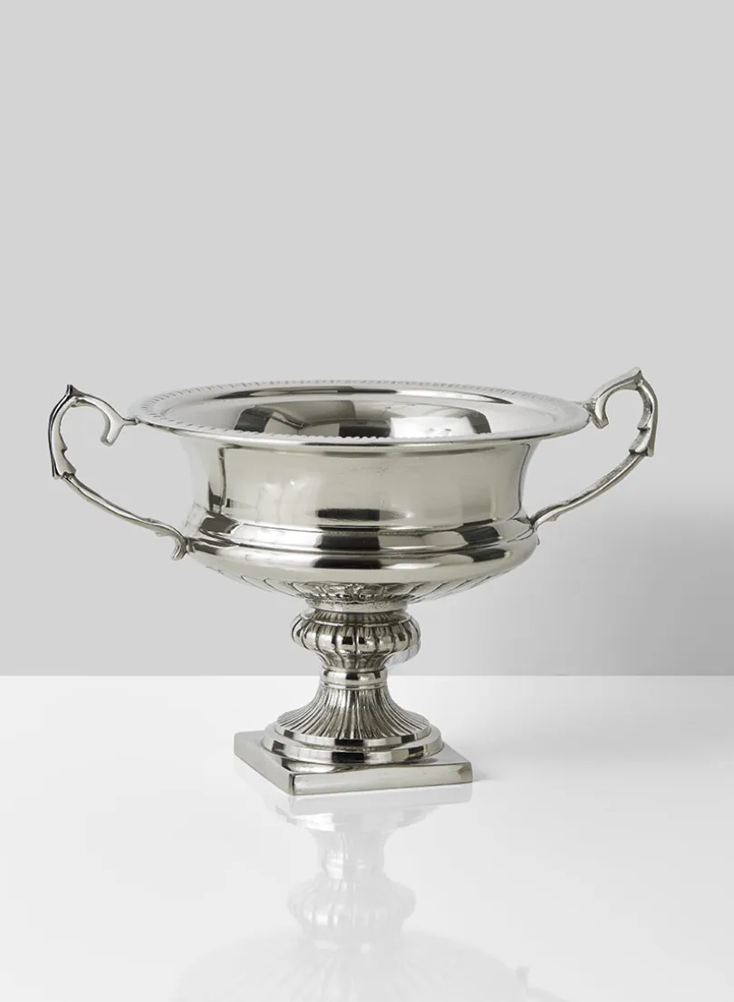 8.25in Tall Aluminum Flower Urn