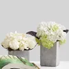 4 1/4in Tall Atelier Cement Cube Vase