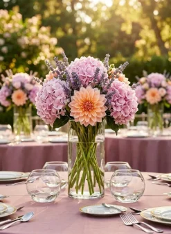 12in Tall Best Value Glass Cylinder Vase, Set of 6