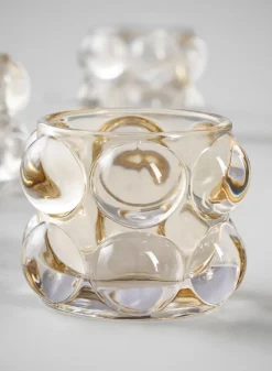 2.5in Tall Bijoux Tea Glass Light Holder, Set of 4