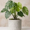 7.5in Tall Boheme Antiqued Ceramic Cachepot, Case of 4