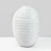 9in Tall Cappadocia Sandstone Stem Ceramic Vase