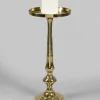 24in Tall Chateau Gold Metal Pedestal Holder