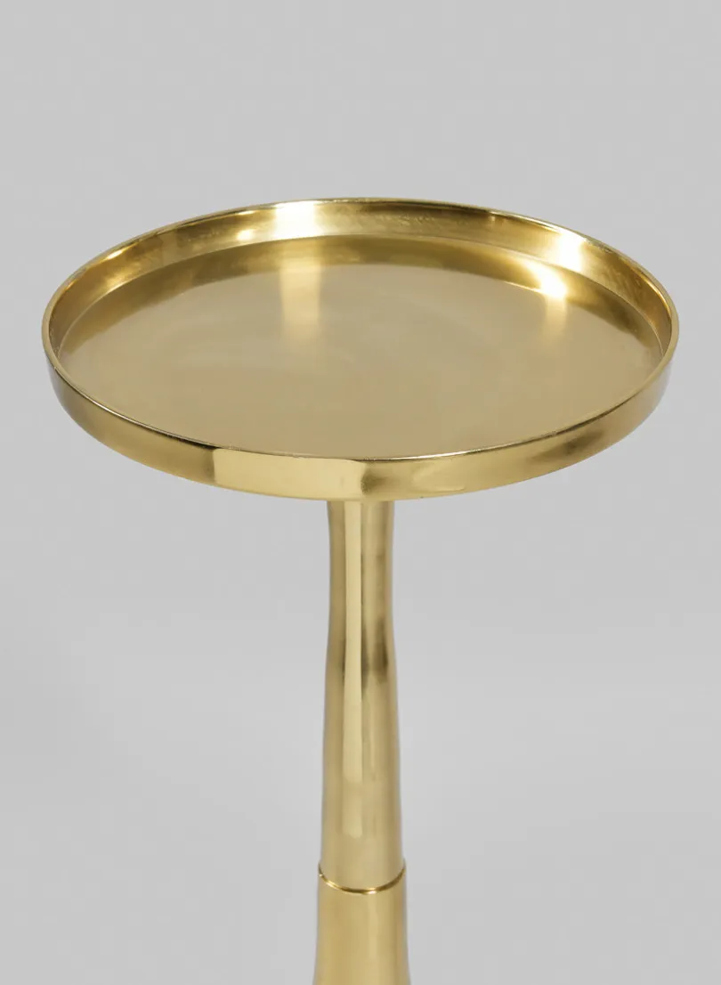 24in Tall Chateau Gold Metal Pedestal Holder
