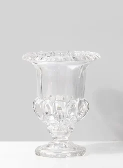 5.5in Tall Classic Urn Glass Vase, Small