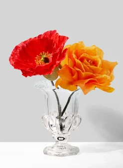 5.5in Tall Classic Urn Glass Vase, Small