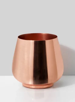 3in Tall Copper Plated Egg Pot, Mini, Set of 4