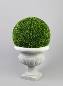 19.5in Tall Cordoba Antique White Sand Rock Urn