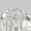 5in Tall Crystal Ball Glass Vase