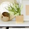 3in Tall Cube Stainless Steel Vase
