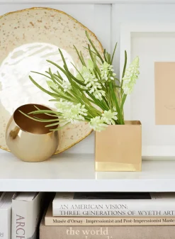 3in Tall Cube Stainless Steel Vase