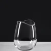 7in Tall Deco Cut Glass Vase