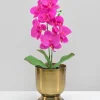 6.5in Tall Farhad Metal Urn