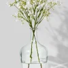 10in Tall Glass Bottle Vase