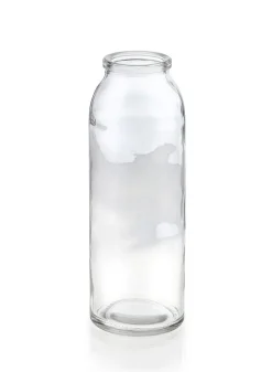 6.25in Tall Glass Bottle Vase, Set of 6