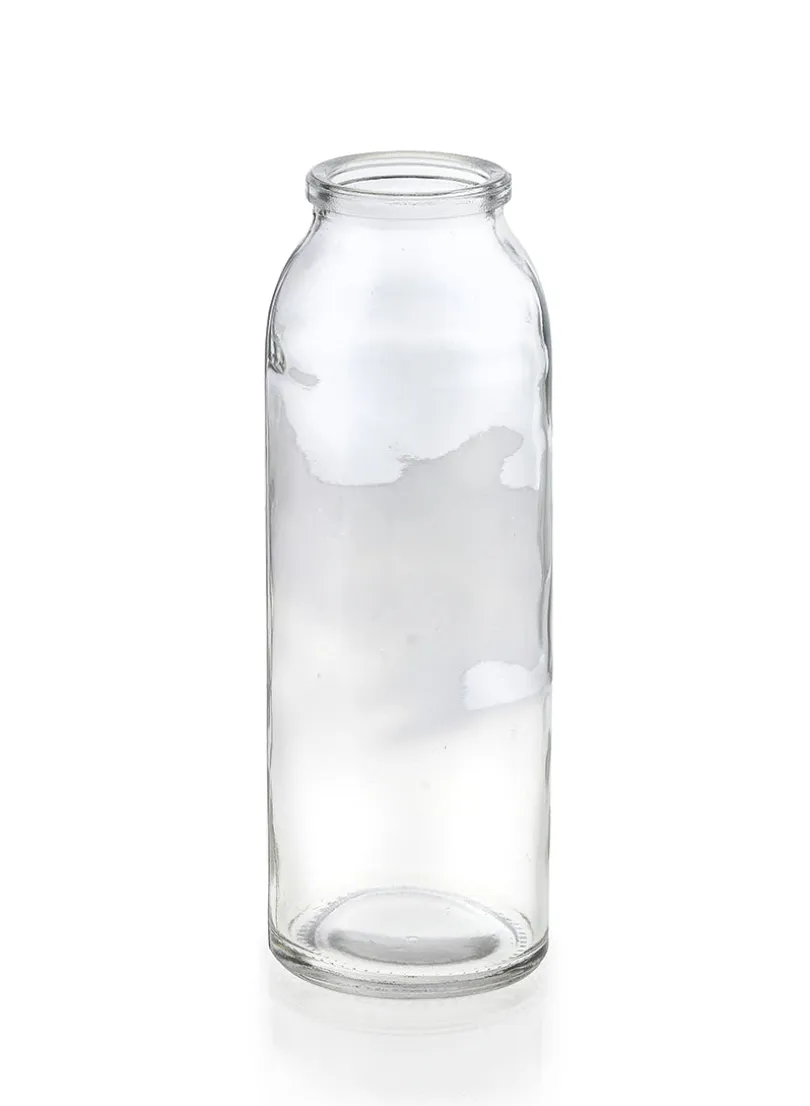 6.25in Tall Glass Bottle Vase, Set of 6