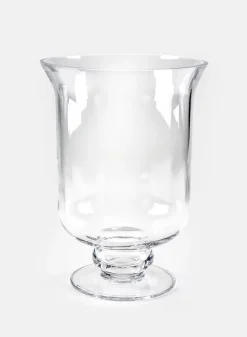 8.25in Tall Glass Hurricane