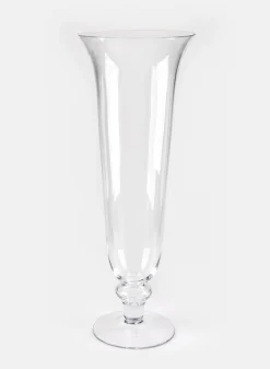 19in Tall Glass Urn