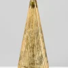 14.75in Tall Gold Arrow Stripe Christmas Tree