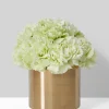 4in Tall Gold Iron Vase