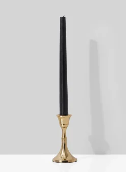 4.5in Tall Gold Metal Candlestick