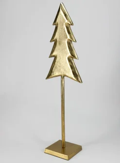 28in Tall Gold Norvege Metal Tree