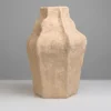 11in Tall Izmir Sand Ceramic Deco Vase