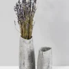 6in Tall Lava Cement Vase