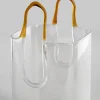 6.5in Tall Le Sac Bag Glass Vase, Mini