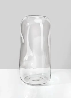 11in Tall Majorca Tall Hand Blown Glass Vase