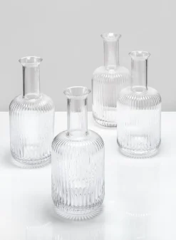 7.75in Tall Marie Curie Flask Glass Vase
