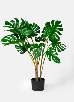 28in Tall Monstera Leaf Plant
