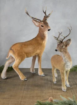 16in Tall Natural Deer