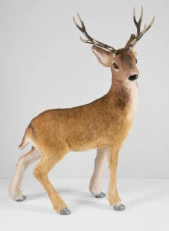 22in Tall Natural Deer