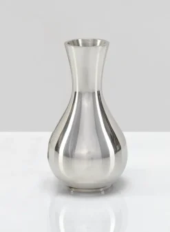 5 1/2in Tall Nickel Bud Vase