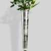 31.5in Tall Nickel Trumpet Vase