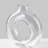 8in Tall Obelisk Deco Glass Vase