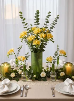 5in Tall Optical Glass Votive Holder