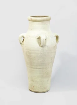 24in Tall Tunisian Handmade Amphora with 4 Handles