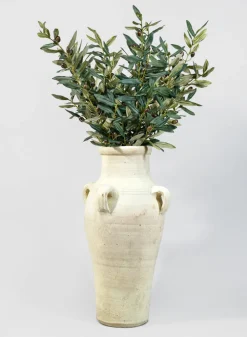 24in Tall Tunisian Handmade Amphora with 4 Handles
