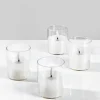 3in Tall Warm White Realistic Flameless Votive