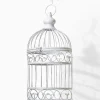 18in Tall White Birdcage