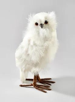 10in Tall White Owl