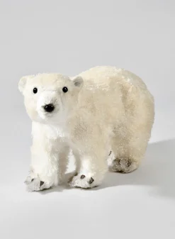 8in Tall White Polar Bear