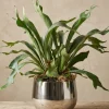 7in Tall Wide Araami Nickel Silver Aluminum Bowl